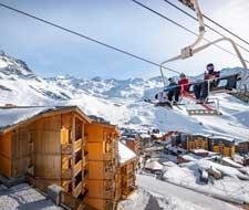 BALCONS Val Thorens skivakantie vroegboek voordeel aan de piste Les 3 Vallees wintersport