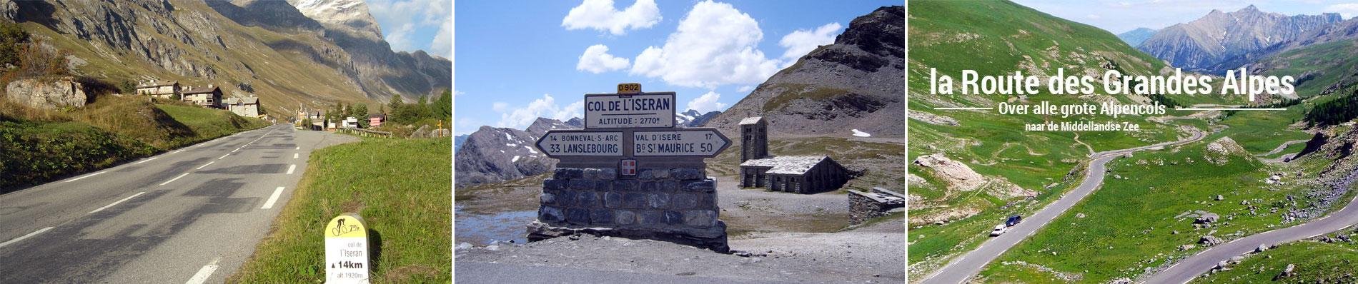 ROUTE-DES GRANDES ALPES cols fietsen alpen