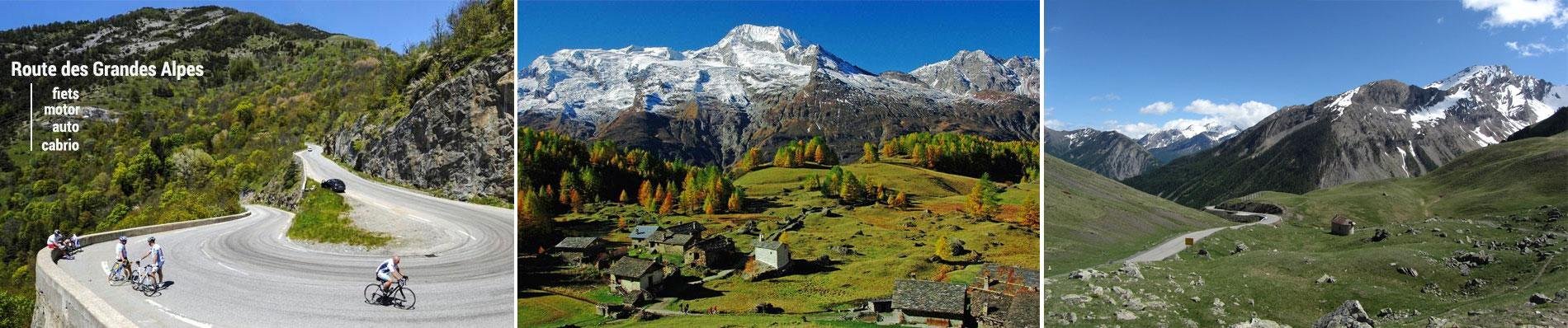 ROUTE-DES GRANDES ALPES cols fietsen alpen