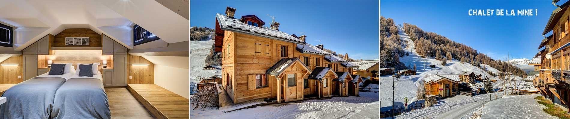 mmv chalets mountain collection la plagne skivakantie wintersport