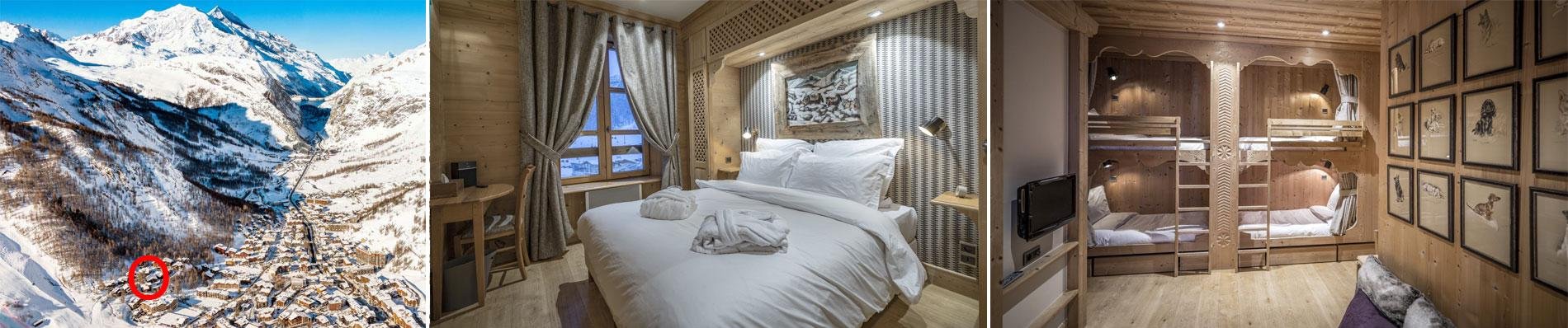 wintersport val d isere ski bel aval