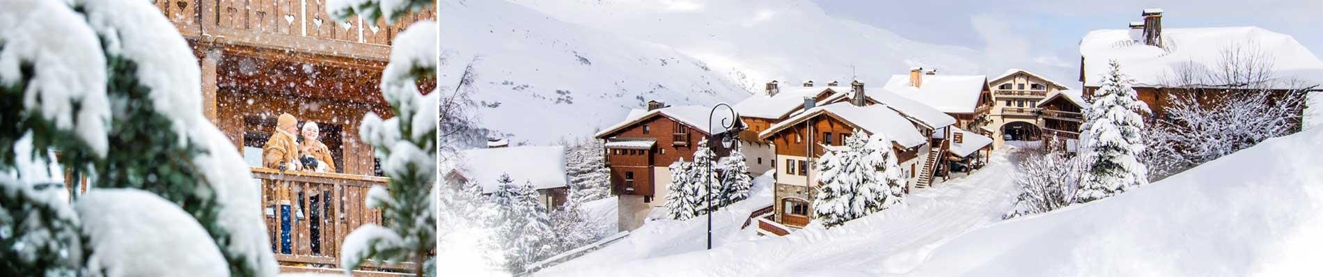 ski wintersport les menuires sapiniere les 3 vallees