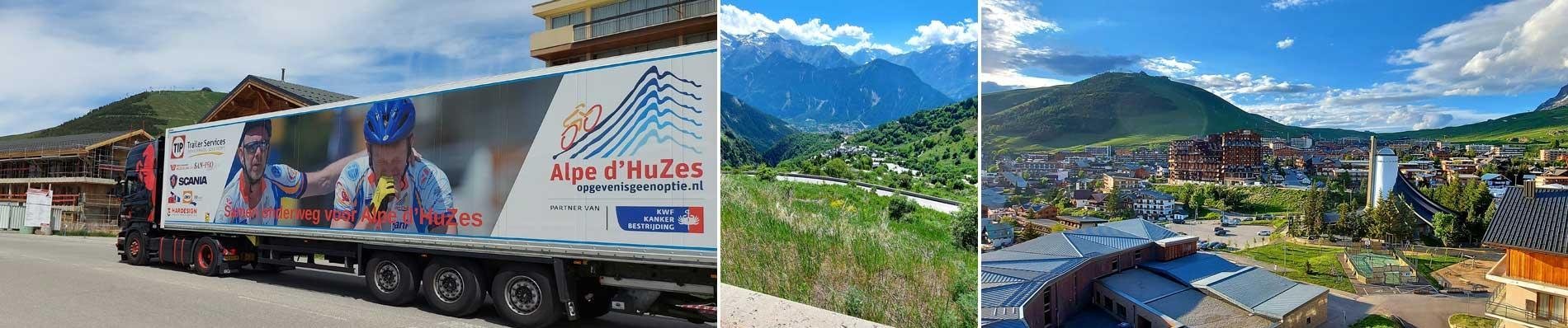 Alpe d'Huzes Opgeven is geen optie Alpe d'Huez