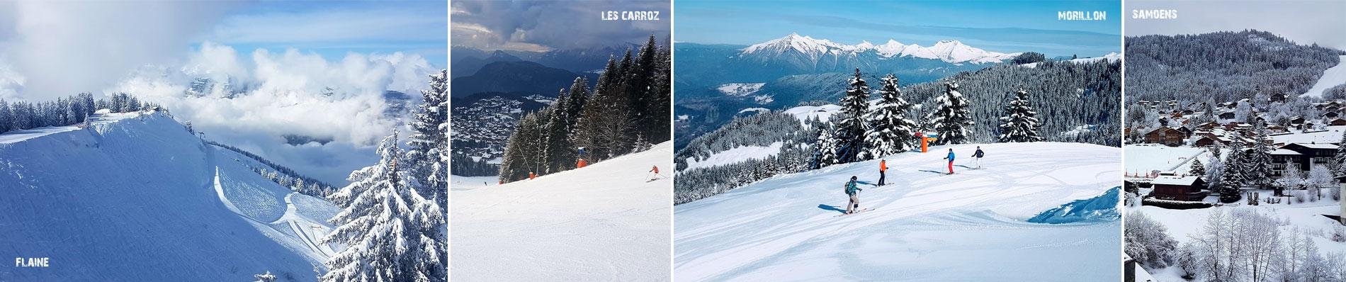 FLAINE-Morillon le grand massif samoens les carroz