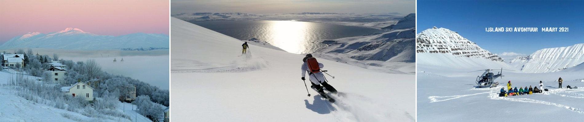 IJsland ski avonturen wintersport