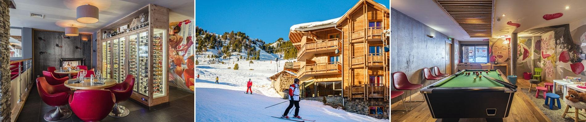 hotel anova montgenevre ski wintersport