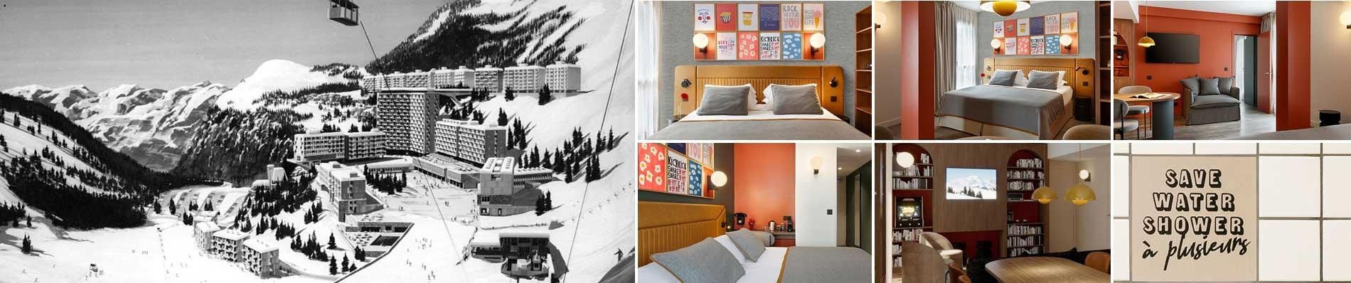 rocky pop hotel flaine le grand massif