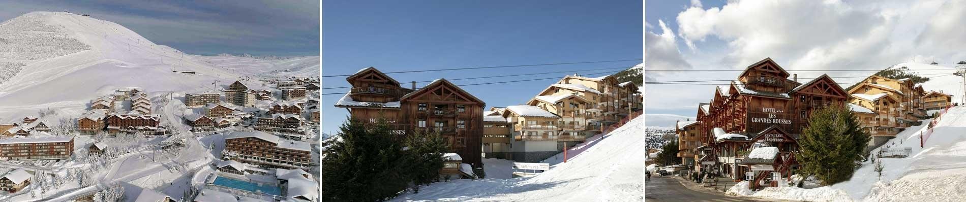 wintersport skivakantie chalets ALPE-D-HUEZ Hotel Les Grandes Rousses