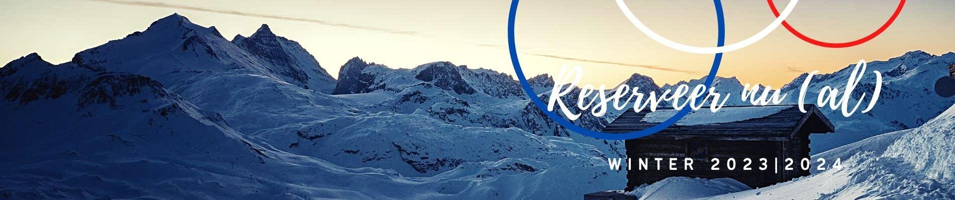 skivakantie frankrijk wintersport franse alpen vroegboek voordeel korting