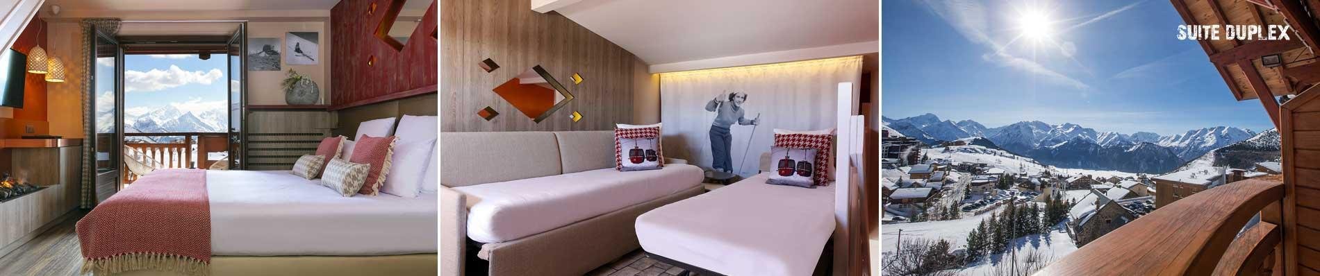wintersport skivakantie chalets ALPE-D-HUEZ Hotel Les Grandes Rousses