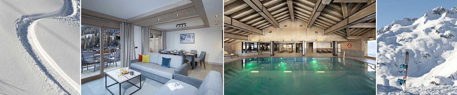 mgm chalets de joy le grand bornand skivakantie wintersport