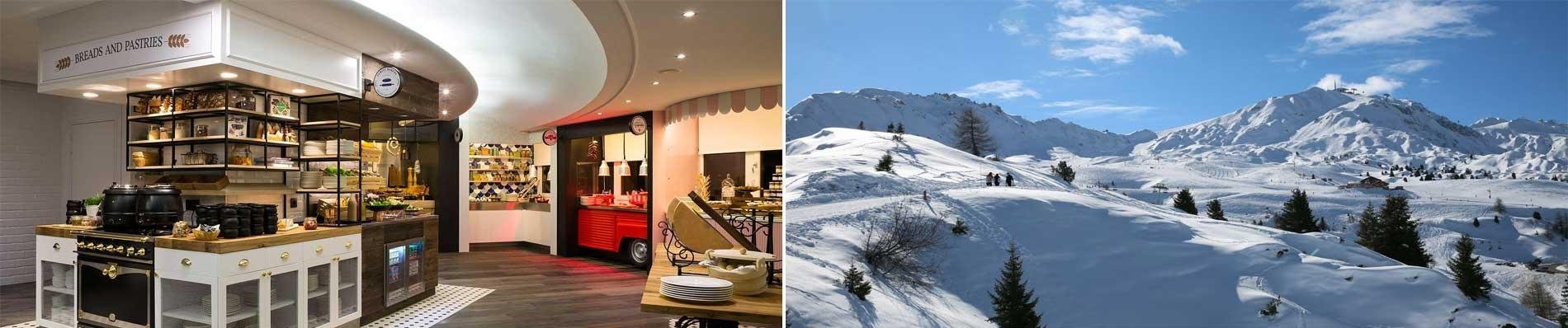 hotel araucaria la plagne kindvriendelijk ski paradiski