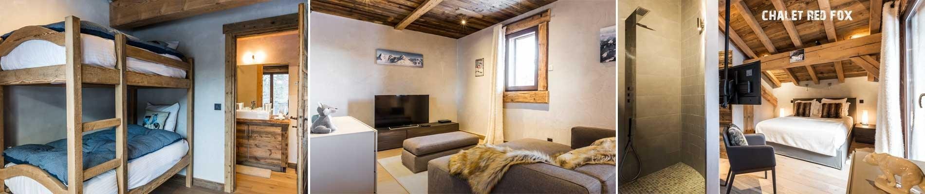 Chalet Saint Gervais wintersport ski vakantie hameau du renard blanc