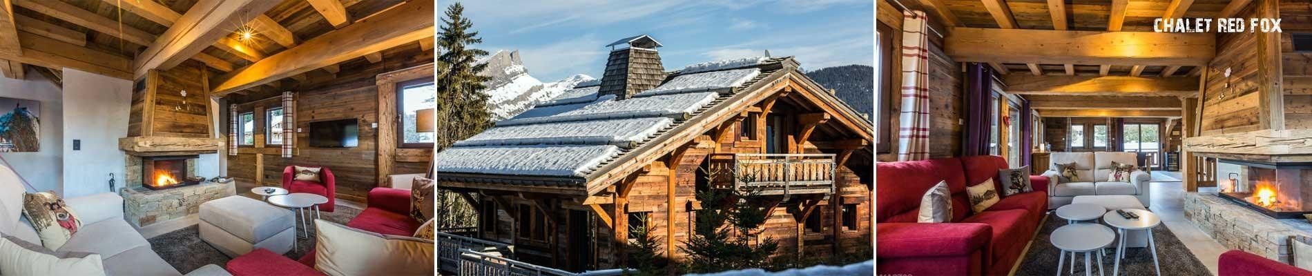 Chalet Saint Gervais wintersport ski vakantie hameau du renard blanc