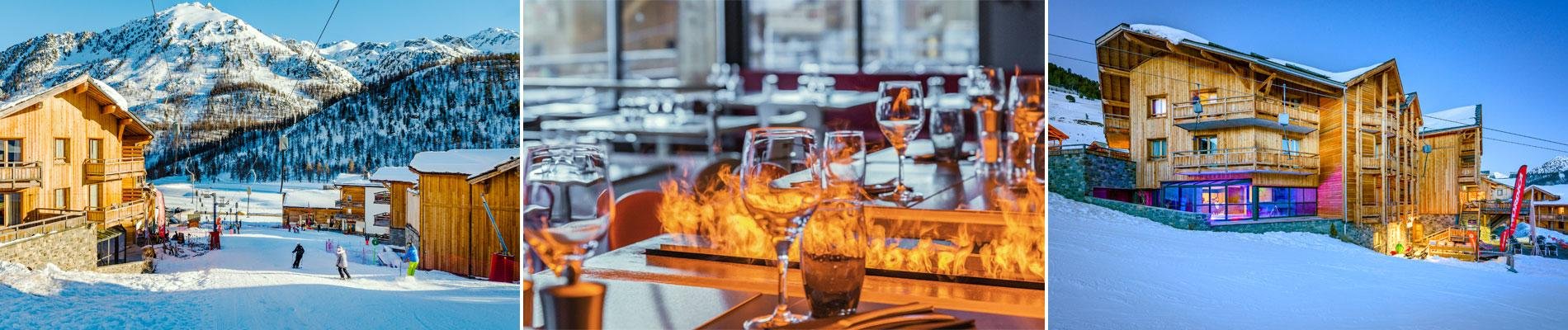hotel anova montgenevre ski wintersport