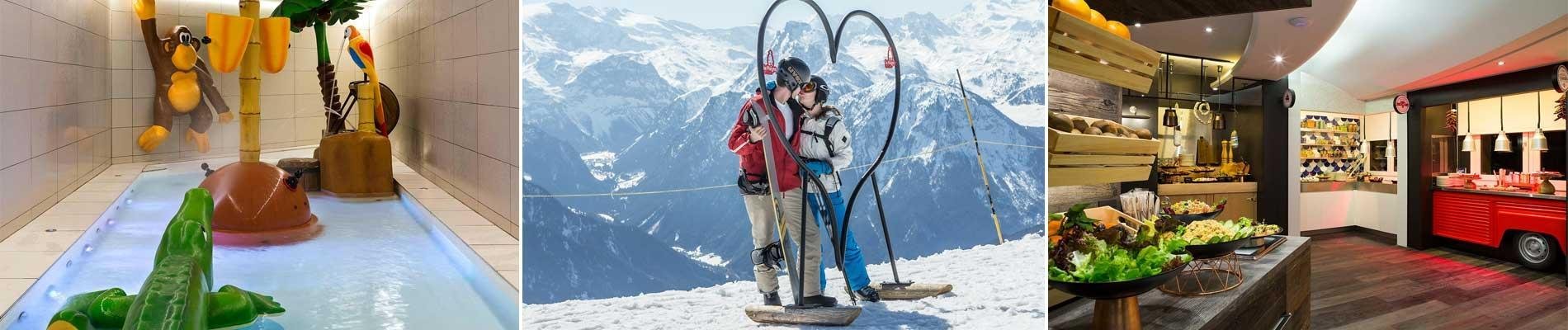 hotel araucaria la plagne kindvriendelijk ski paradiski